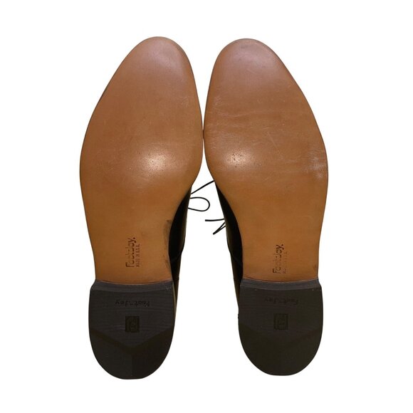 FootJoy Men’s Black Leather Oxford Cap Toe Classic Dress Shoes Size 10.5C main image 2